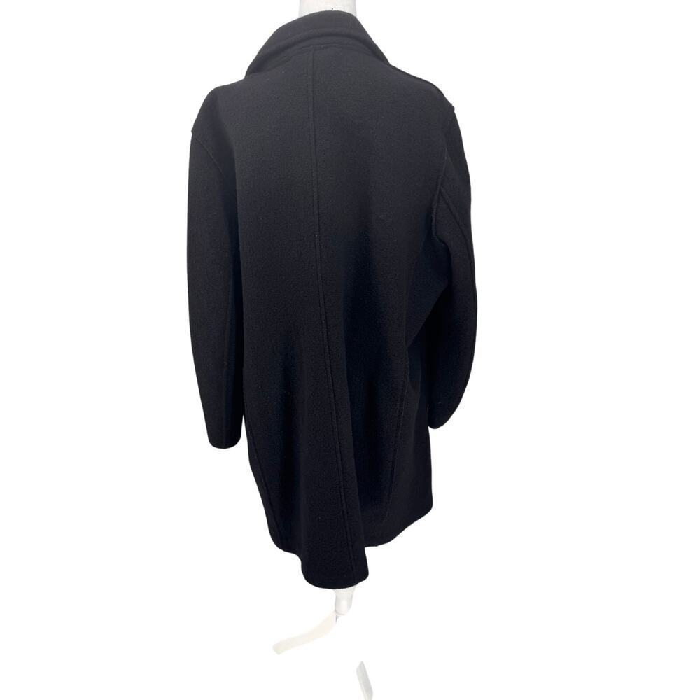 ✨ J.CREW DAPHNE TOPCOAT - Italian Boiled Wool - Size 18 - Excellent Condition ✨ - Picture 4 of 11